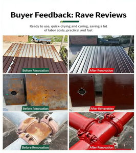 BAIRIJU Agente de Conversión de Óxido de Alto Rendimiento, Revestimiento Líquido, Pintura Antioxidante a Base de Agua para Aplicación Directa en Superficies Oxidadas - Product Image 4