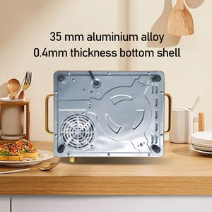 Cuisinière infrarouge à brûleur unique de sécurité supérieure, cuisinière électrique de comptoir avec système de détection de la casserole, cuisinière infrarouge - Product Image 2