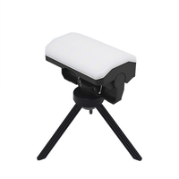 Lanterne trépied de camping 4500 Mah lumière de camp LED rechargeable pliable avec jambes réglables batterie externe équipement d'extérieur portable