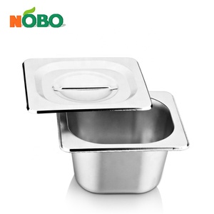 Gastronomiebedarf Bain-Marie Warmhaltebehälter aus Edelstahl für Buffet und Catering - Product Image 5