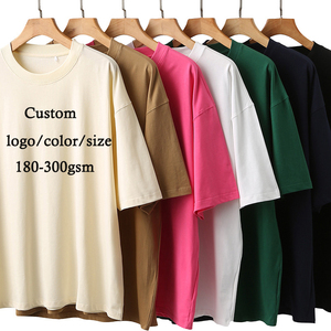 공장 도매 체육관 남성 티셔츠 남여 공용 헤비급 남성 100% 면 브랜드 O-넥 인쇄 사용자 정의 일반 셔츠 - Product Image 5