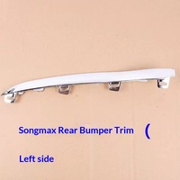 Moldura Cromada Brillante para la Protección de la Luz Antiniebla del Parachoques Trasero para BYD Song MAX OLIVER
