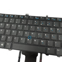 Keyboard Berkualitas Baik untuk Dell E7440 E7240 dengan Backlit