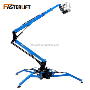 Diskon barang baru 12m 14m 16m medan kasar dilacak Boom Lift Cherry Picker Crawler Spider Man - Product Image 2