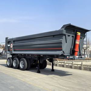 Semirremolque Volquete Hidráulico de 3 Ejes, Acero Reforzado, Capacidad de Carga 60 T, Volquete Trasero - Product Image 4