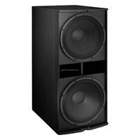 Gooermi TX-2181 Haut-parleur passif à 2 canaux de 18 pouces 8 ohms AC avec enceinte en métal néodyme Surround Sound - Utilisation professionnelle PA/FOH sur scène Durable
