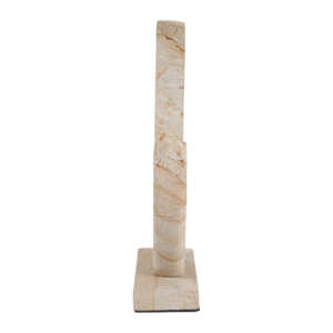 Sculpture en pierre Crescent Palimanan, figurine décorative pour la maison, le salon, la salle de bain, le bureau, l'étagère, la table basse - Product Image 5