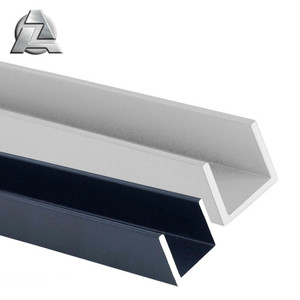 Tailles standard dimensions poids léger en aluminium extrudé <span class=keywords><strong>U</strong></span> formes <span class=keywords><strong>profilé</strong></span> d'extrusion de section de canal - Product Image 1