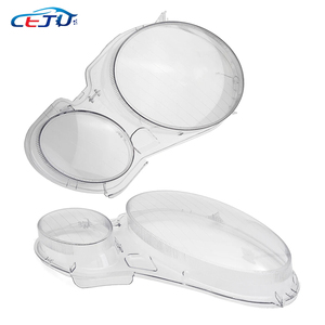 Capuchons transparents d'abat-jour de phare de voiture ABS pour <span class=keywords><strong>Mercedes</strong></span> <span class=keywords><strong>Benz</strong></span> Classe E <span class=keywords><strong>W211</strong></span> S211 E200 <span class=keywords><strong>E320</strong></span> E350 E500 E55 E63 AMG 2003-2008 - Product Image 3