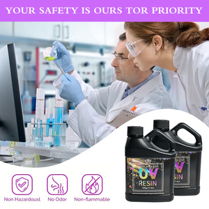 LEQU Happy And Fun 500g UV Glue <b>Clear</b> Fast Curing UV Adhesive for Jewelry Making Glass Bonding DIY Crafts - Product Image 3