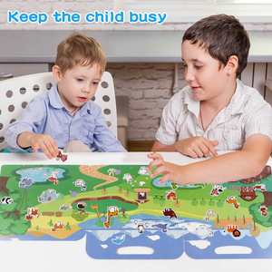 Busy <b>Book</b> for Toddlers <b>Educational</b> Multi-Colour Sticker Activity Travel Toy and Birthday Gift for Boys and Girls - Product Image 3