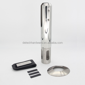 Rampe en verre moderne et élégante pour villa, en acier inoxydable 2205, sans cadre, avec éclairage <span class=keywords><strong>LED</strong></span> personnalisable, montage au sol, pour extérieur - Product Image 5