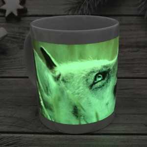 Festival Lovers Gifts White Ceramic Luminous Sublimation <b>Bottles</b> Custom Print Eco-Friendly Boiling Water Applicable Lid - Product Image 4
