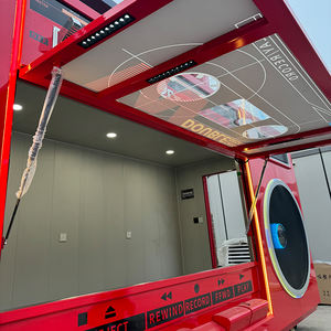 Cabine préfabriquée <span class=keywords><strong>de</strong></span> haute qualité en forme <span class=keywords><strong>de</strong></span> radio, <span class=keywords><strong>café</strong></span> mobile extérieur, camion <span class=keywords><strong>de</strong></span> nourriture, kiosque <span class=keywords><strong>de</strong></span> vente <span class=keywords><strong>de</strong></span> <span class=keywords><strong>café</strong></span> imperméable - Product Image 5