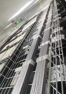Open <b>Mesh</b> Cable Tray Galvanized Anti-Corrosion Metal Wiring Rack Dedicated for <b>Power</b> Transmission in Workshop Equipment Rooms - Product Image 1