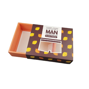 Caja de Cartón Negra Personalizada con Ventana Transparente, Caja de Regalo para Ropa Interior Masculina, para Calzoncillos y Bóxers - Product Image 4