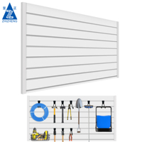 Panneau mural en PVC alvéolaire imperméable 4x4 pieds pour garage et rangement – Solution de présentation murale pour garage