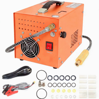 Kompresor Udara PCP 12v 4500Psi 30mpa 300Bar 350w Kompresor Udara Elektrik PCP, Pematian Otomatis