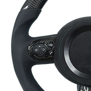 <span class=keywords><strong>Volant</strong></span> directionnel en fibre de carbone brillant, personnalisé et privé, pour bmw <span class=keywords><strong>MINI</strong></span> cooper R56, disponible pour tous les modèles de voitures - Product Image 4