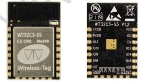 Módulo Wifi WT32C3-S5 4MB WIFI BLE MCU Combo con Chip ESP32-C3, Compatible con ESP-12F ESP-C3-12F ESP-C3-13 - Product Image 4