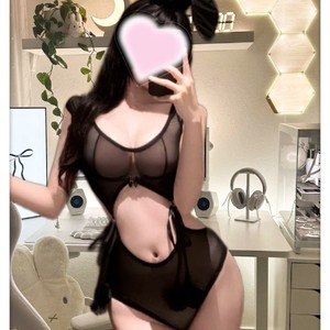 Golden Shuttle Fun Lingerie <b>Bunny</b> Girl Bodysuit Mesh Fabric See Through Women's <b>Costume</b> 015 - Product Image 1