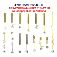 Antena Modul Nirkabel Internal PCB Mount Helical Coil Gain Tinggi Kustom OEM ODM 315 433 868 915MHz Tembaga