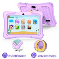 Tablet Android K7pro Kids 7 Inch untuk Balita, Kontrol Orang Tua, Tablet PC Anak dengan Aplikasi Edukasi, WiFi, dan Casing Anti-Anak
