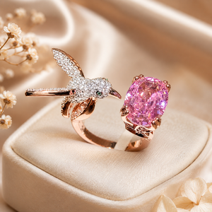 Anello a Forma di Uccello per Donne, Design Aperto Regolabile, Accessorio per Dito da Indossare Quotidianamente - Product Image 5