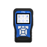 Escáner OBD2 para Motocicletas JDiag M100 Versión Completa, Herramienta de Diagnóstico y Análisis de Motor para Honda/Yamaha/KTM/Kawasaki