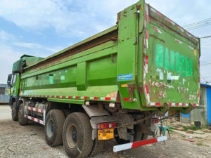Camión Volquete Usado <span class=keywords><strong>de</strong></span> Alta Calidad 8x4, Weichai 430HP, 12 Velocidades Manuales, 31 Toneladas <span class=keywords><strong>de</strong></span> Peso Total, Altura <span class=keywords><strong>de</strong></span> la Plataforma <span class=keywords><strong>de</strong></span> 1.5m, Camión Volquete <span class=keywords><strong>para</strong></span> Trabajo Pesado - Product Image 4