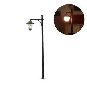 Modelo de tren de ferrocarril lin10, accesorios de 1:87, escala OO/HO, lámpara LED de calle de 2,56 pulgadas - Product Image 3