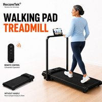 Caminadora con Pantalla Digital, Caminadora Plegable para el Hogar, Máquina de Ejercicio Cardiovascular para Interiores, Equipo de Gimnasio para Correr