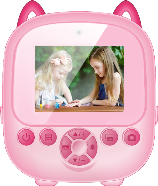 2026 Hot Sale AI Voice Recognize Kids Instant Print Camera Toy Photo Printer For Children Students Birthday Gift Wholesale