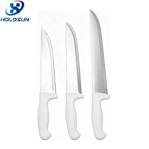 Juego <span class=keywords><strong>de</strong></span> <span class=keywords><strong>Cuchillos</strong></span> <span class=keywords><strong>de</strong></span> Chef para Cortar Jamón <span class=keywords><strong>de</strong></span> Acero Inoxidable <span class=keywords><strong>de</strong></span> 3 Piezas, Extra Largos, con Acabado Satinado <span class=keywords><strong>de</strong></span> Grado Alimenticio, con Mango Ergonómico para Carnicero, con Logotipo Personalizado - Product Image 4