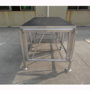 Escenario de aluminio móvil de concierto interior ajustable en altura - Product Image 4