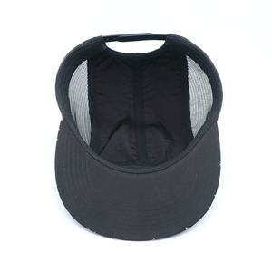 Gorras de béisbol deportivas de nailon transpirables impermeables con logotipo personalizado, gorras de camionero de 5 paneles para correr, venta al por mayor - Product Image 6