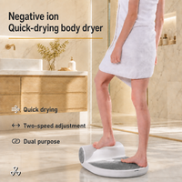 Sèche-corps complet ZES pour la douche, sèche-corps à ions négatifs, air chaud et froid, contrôle tactile, capteur de gravité, très populaire en Corée et au Japon