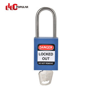 Candado DE SEGURIDAD Elecpopular para equipos industriales del fabricante OEM, grillete de acero inoxidable de 38MM con revisión de llave maestra - Product Image 4