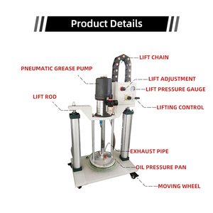 Machine de distribution de graisse à colonne de beurre en <span class=keywords><strong>silicone</strong></span> double liquide à haute viscosité <span class=keywords><strong>pneumatique</strong></span> personnalisée, <span class=keywords><strong>pompe</strong></span> à plaque de pression - Product Image 4