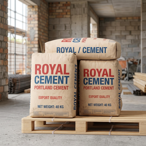 Cemento Portland 40kg, Calidad de Exportación, Material de Construcción Industrial - Product Image 1