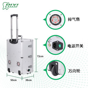 Equipo Dental Portátil Eléctrico RX-PD-406, Banco de Trabajo con Turbina Móvil para Limpieza y Relleno Dental - Product Image 3