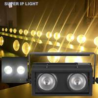 Luz Cegadora LED de 400W, 5 Colores, 2 Ojos, Control DMX512, Efecto de Iluminación para Audiencia, Luces Faciales para Espectáculos