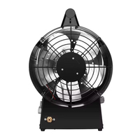 Chauffage au gaz portable BGE 55KW écologique, chauffage industriel au GPL à air forcé, débit d'air élevé 2000m³/h, propane réglable pour espaces