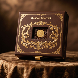 High-End Custom Chocolate <b>Box</b> | Magnetic Closure Rigid Paper Gift Paper <b>Box</b>, Food Grade Eco Packaging - Product Image 4