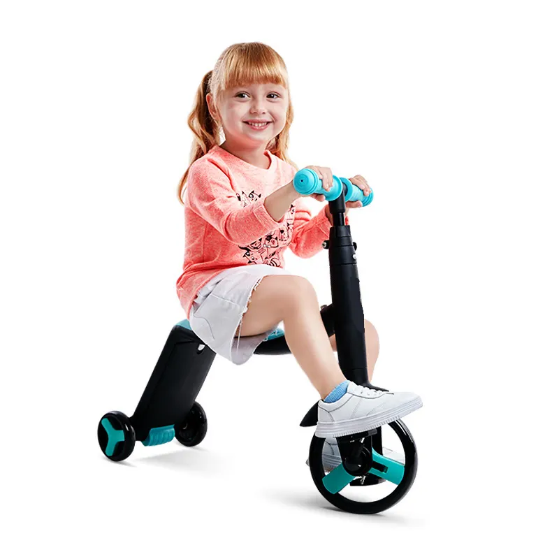 Kickboard 3 en 1 para niños, bicicleta de equilibrio, bajo precio, rueda delantera grande