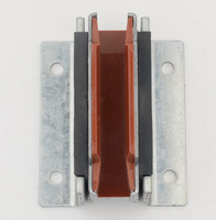 Pièces d'ascenseur : Douille de guidage en acier Kone 9mm 10mm 16mm pour rail de guidage de contrepoids, pour usage hôtelier