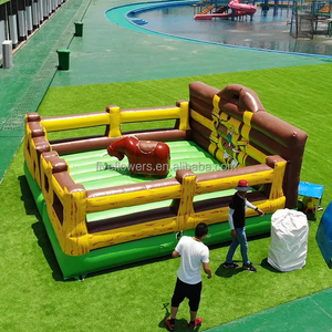 Juegos de Parque de Atracciones Toro mecánico Máquina taurina inflable para la venta Toro mecánico - Product Image 3