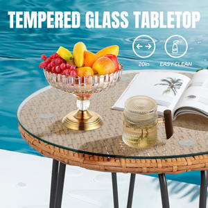 Silla de mimbre de ratán blanca moderna, marco de acero negro, portátil, duradero para exterior, restaurante, parque, cocina, escuela, dormitorio - Product Image 6