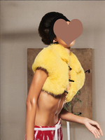 Boléro en fausse fourrure pour femme, inspiré du luxe, avec une texture moelleuse et un tissu intérieur respirant