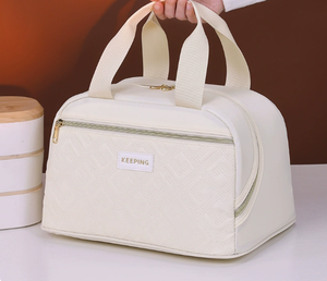 Sac <span class=keywords><strong>isotherme</strong></span> portable PEIQUAN, sac à déjeuner léger pour le bureau, sac de pique-nique extérieur, sac de rangement alimentaire, sac à main - Product Image 3